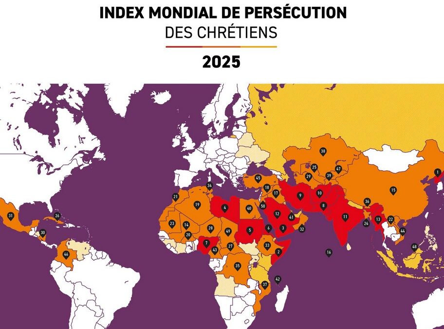 Plus de 380 millions de chrétiens persécutés ou discriminés dans le monde